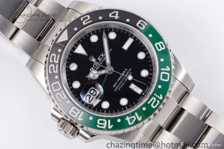 0409 HighQuality GMT Master II 126720 VTNR 904L SS Clean Factory 1:1 Best Edition on Oyster Bracelet VR3186 CHS 2375